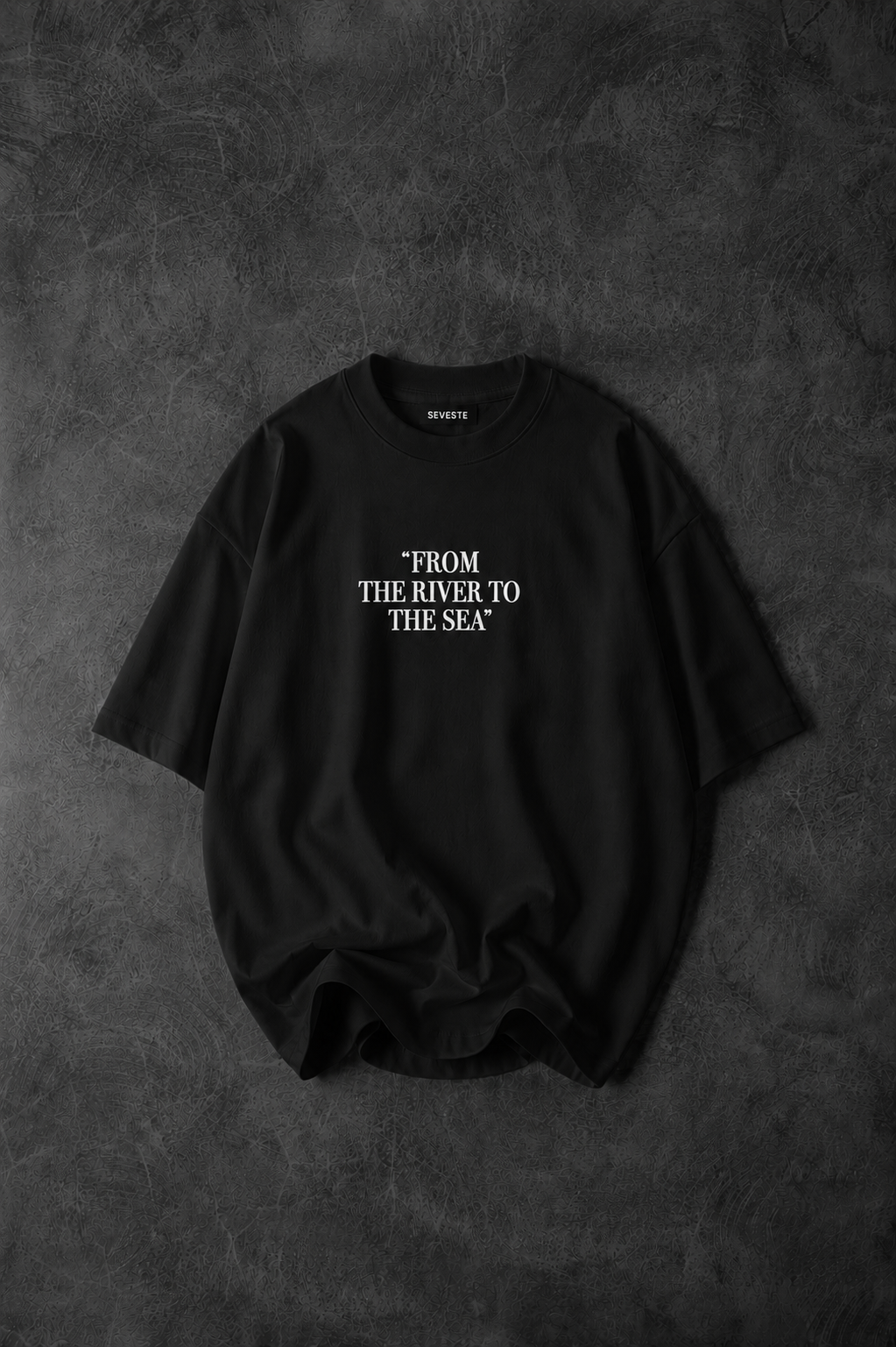 From The River To The Sea Oversized Tee