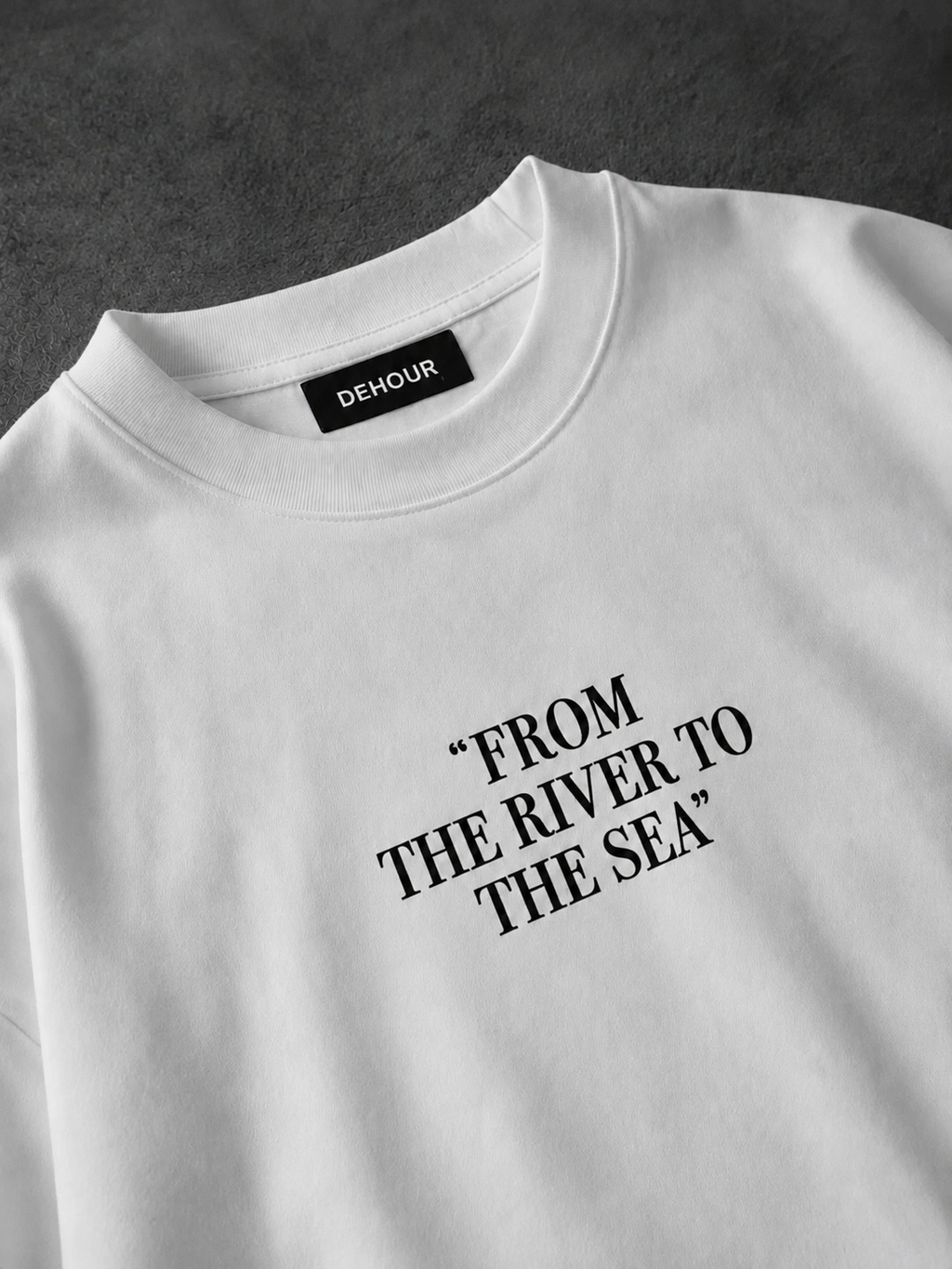 From The River To The Sea Oversized Tee