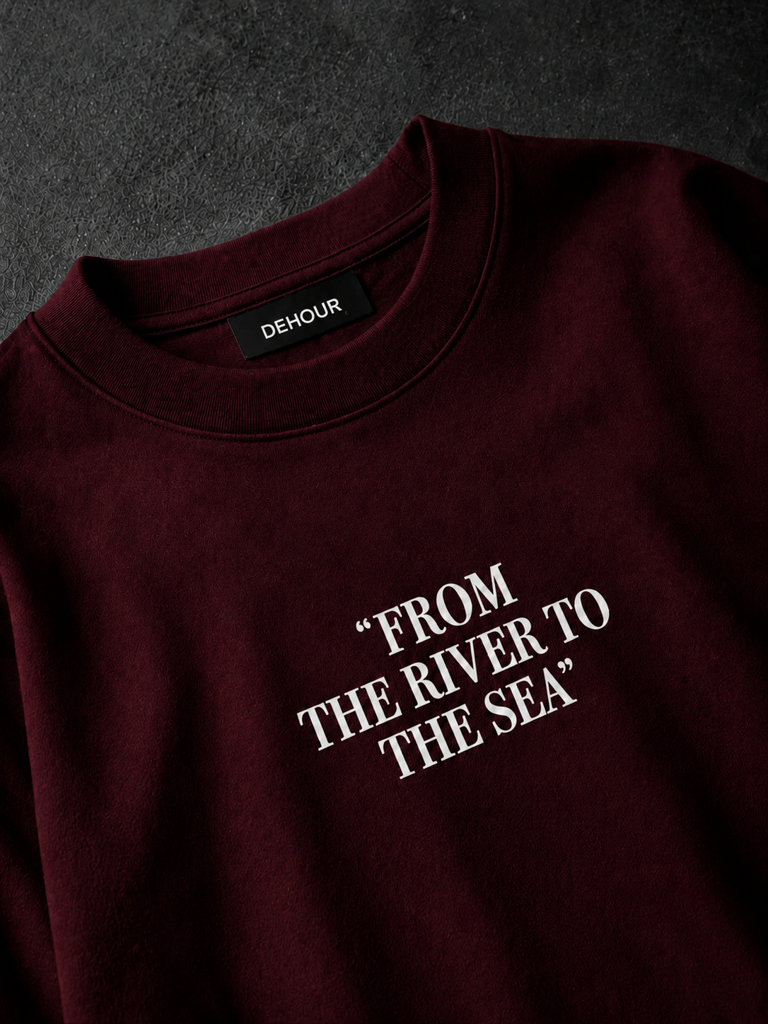 From The River To The Sea Oversized Tee