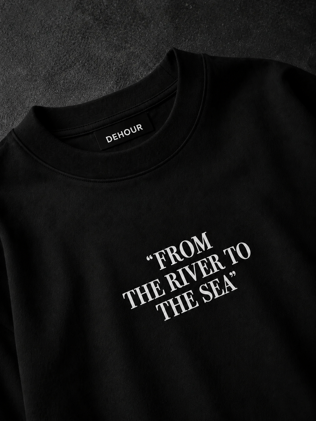 From The River To The Sea Oversized Tee