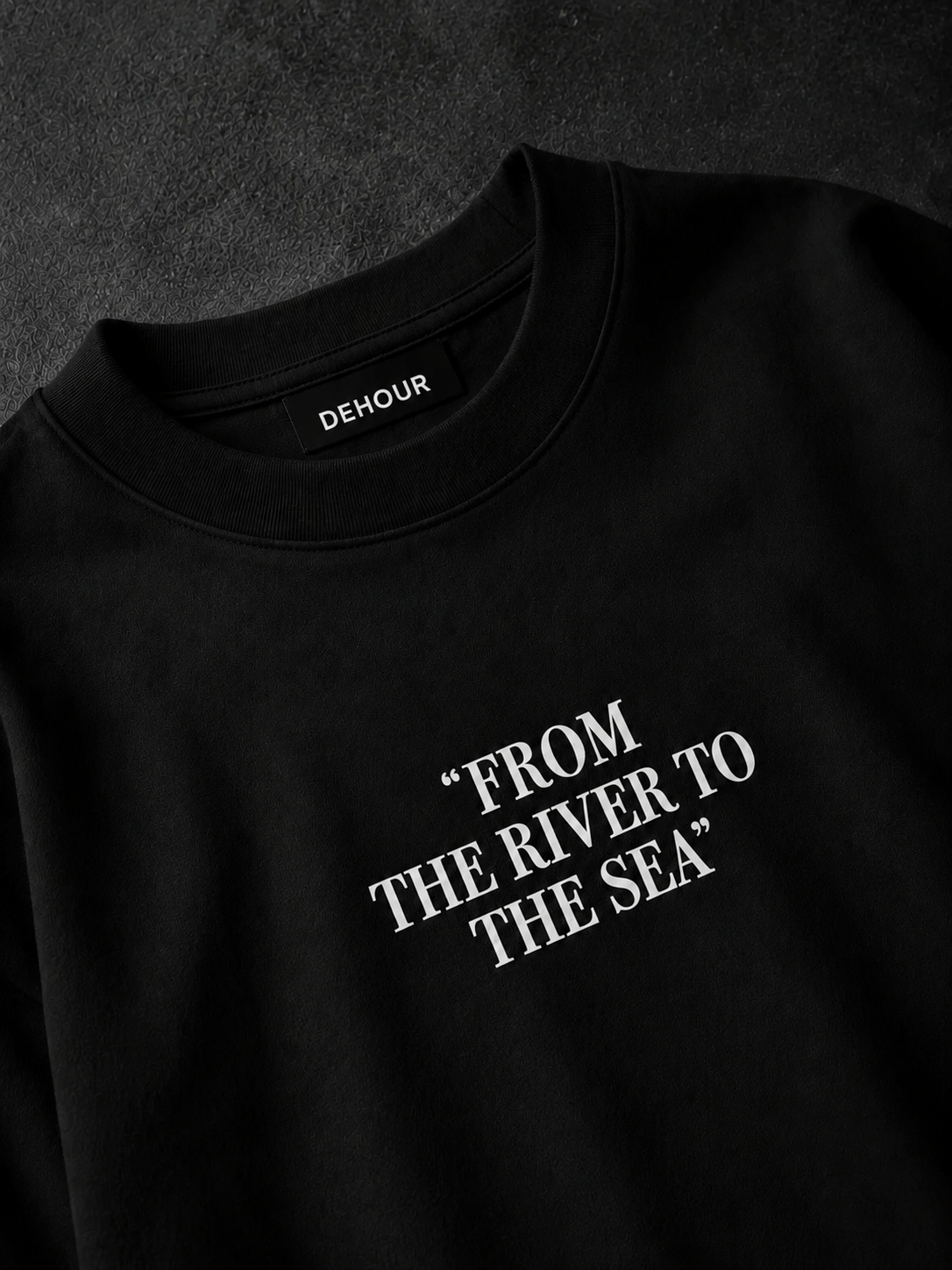 From The River To The Sea Oversized Tee