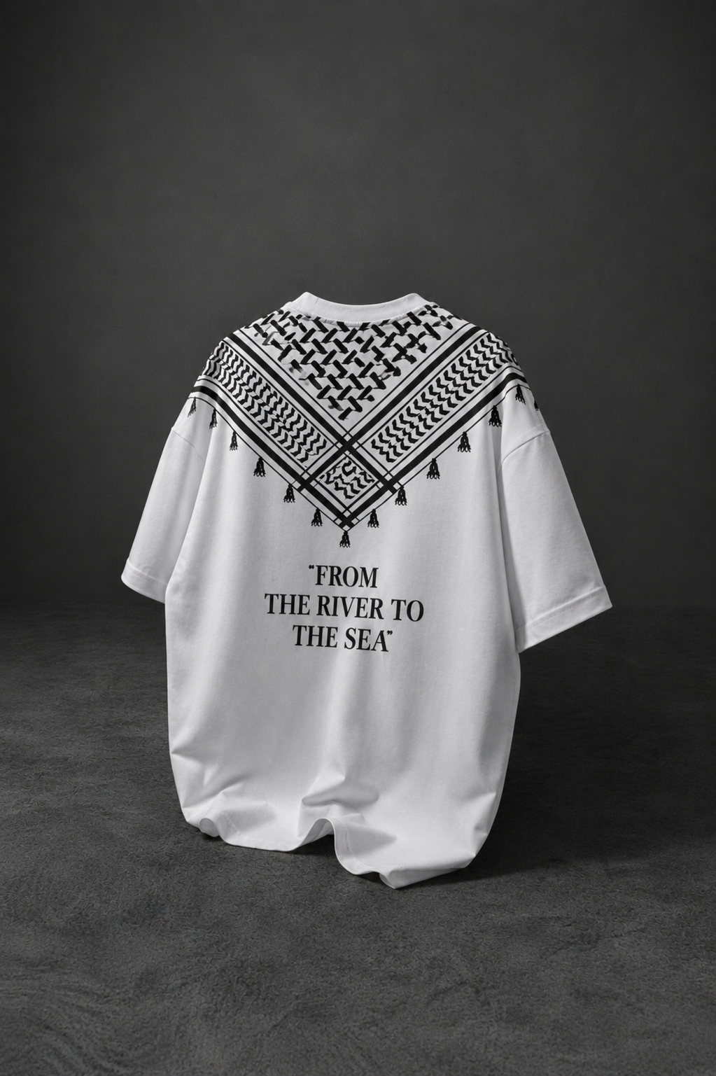 From The River To The Sea Oversized Tee
