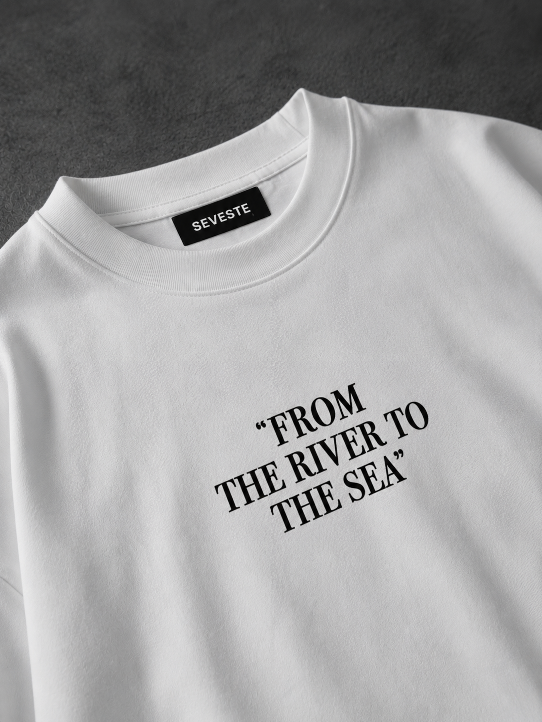 From The River To The Sea Oversized Tee