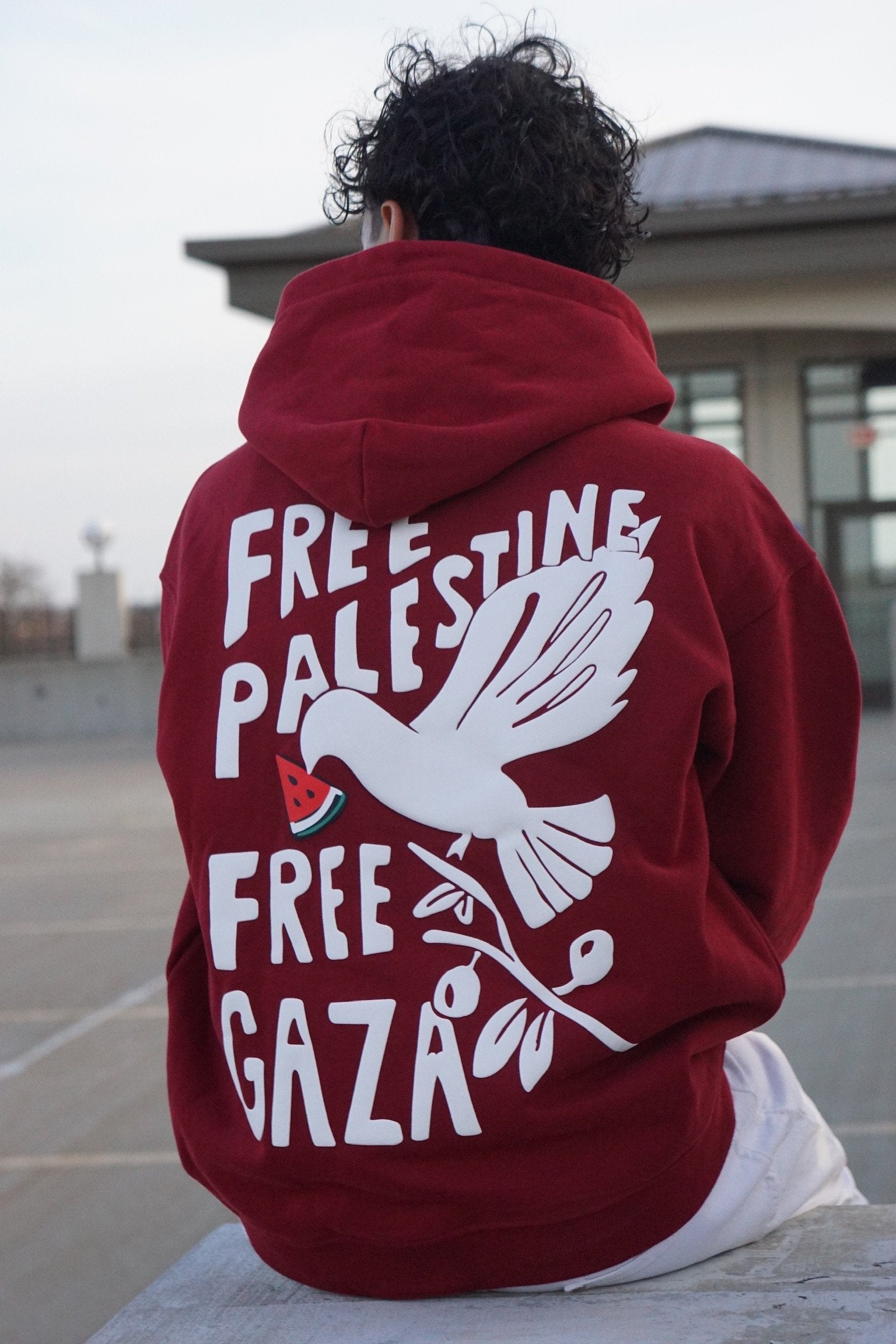 Wings of Hope Oversized Hoodie