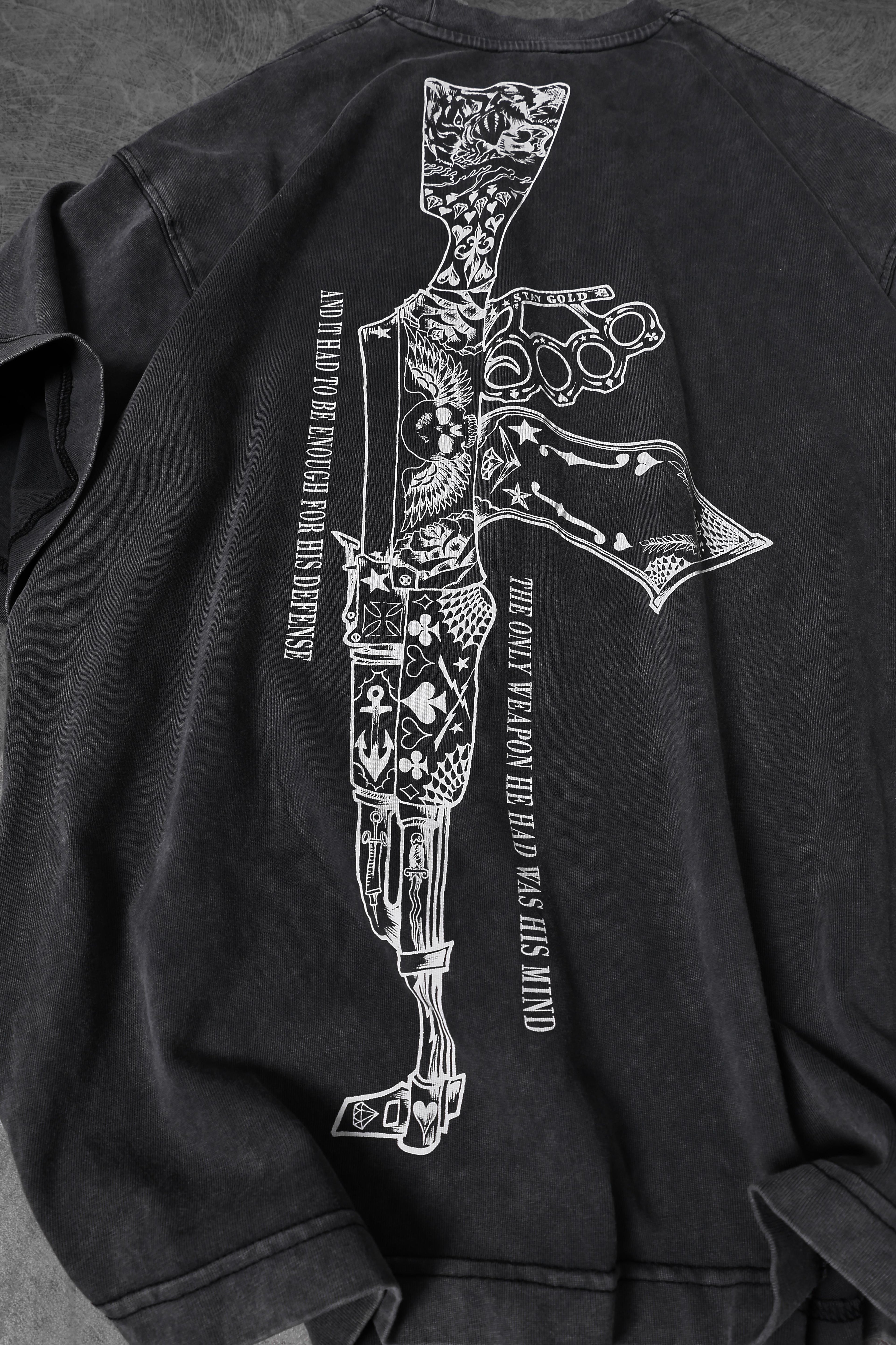 AK-47 Washed Oversized Tee