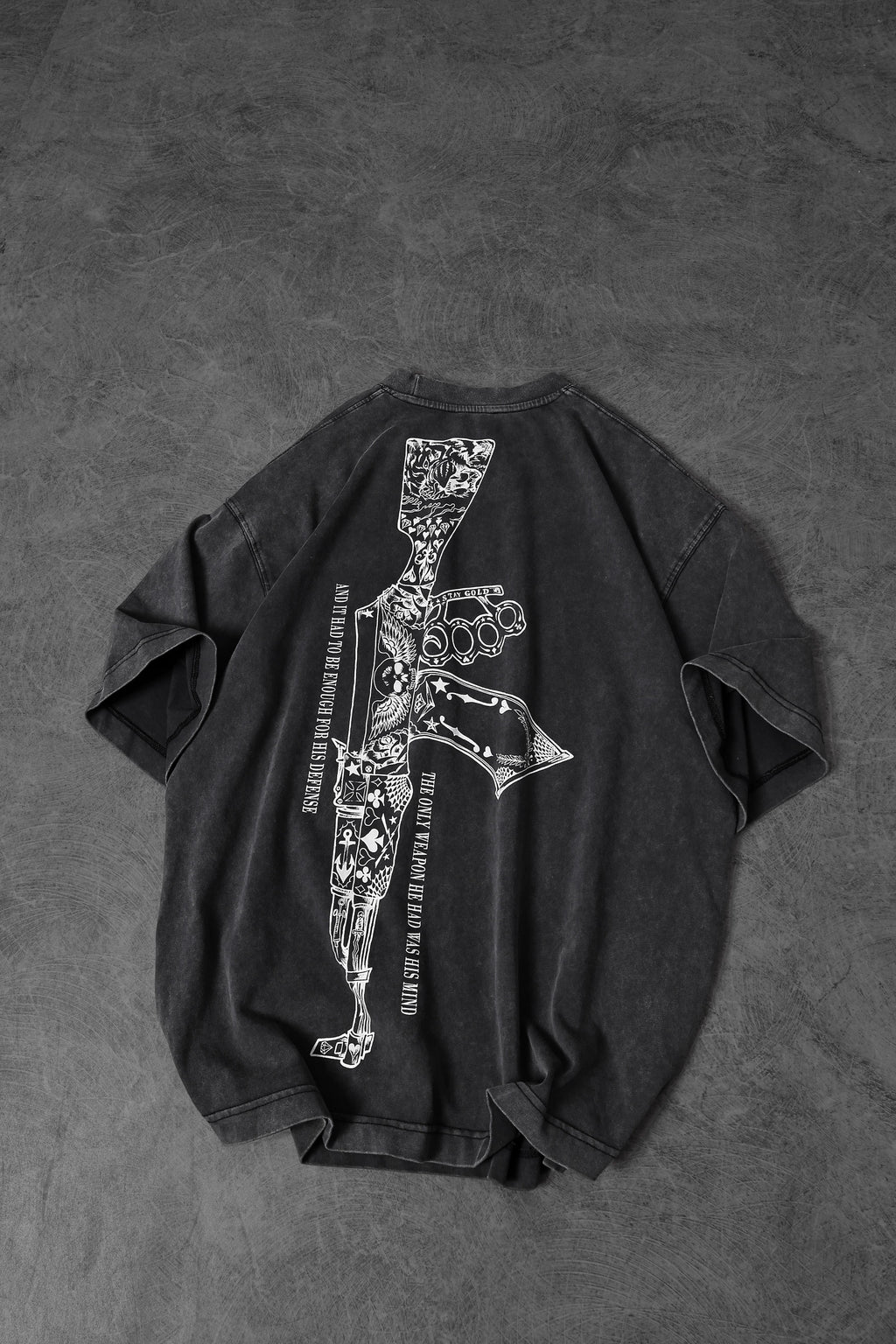 AK-47 Washed Oversized Tee