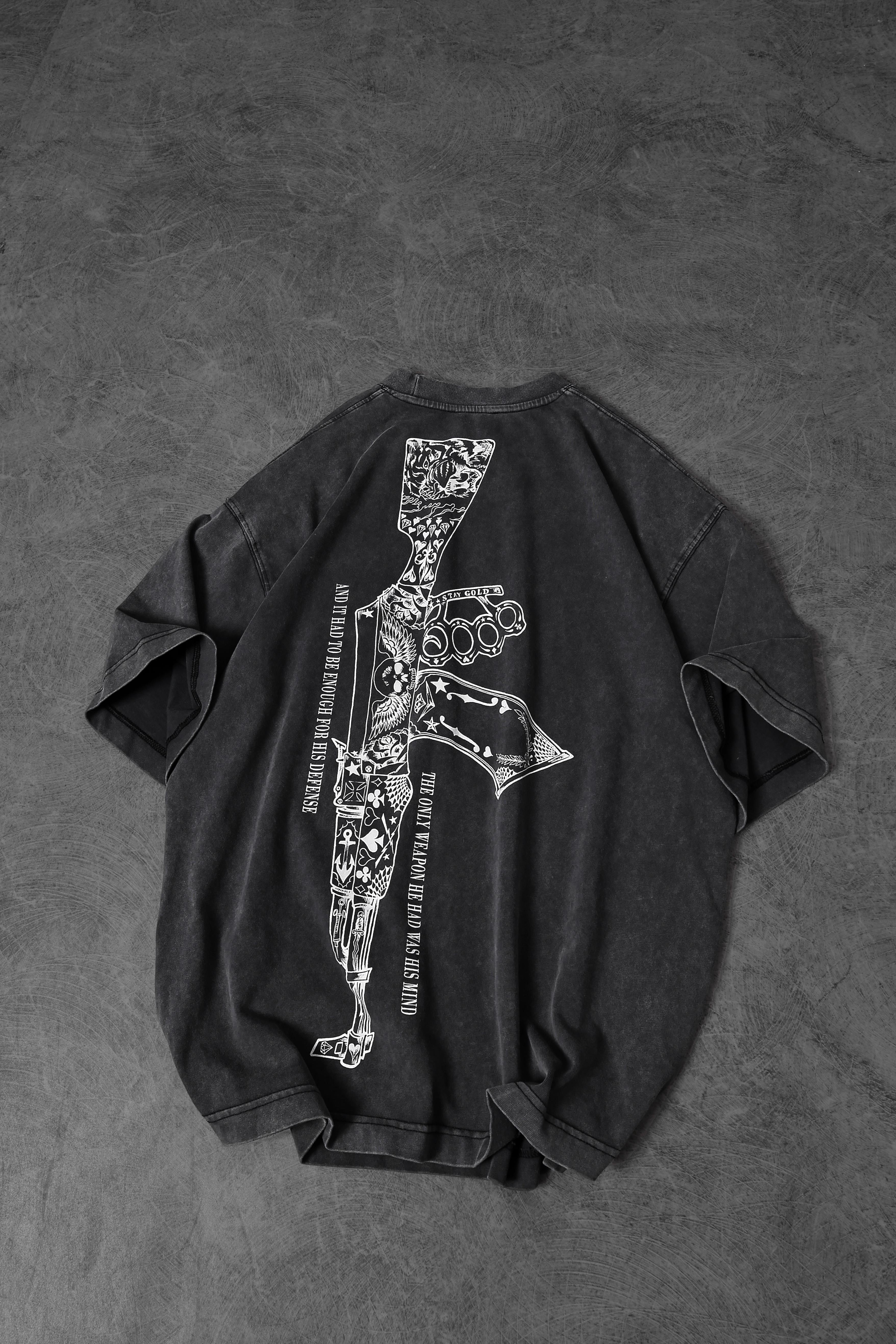 AK-47 Washed Oversized Tee