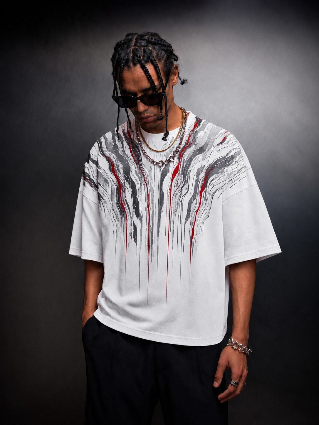 Vein Oversized Tee