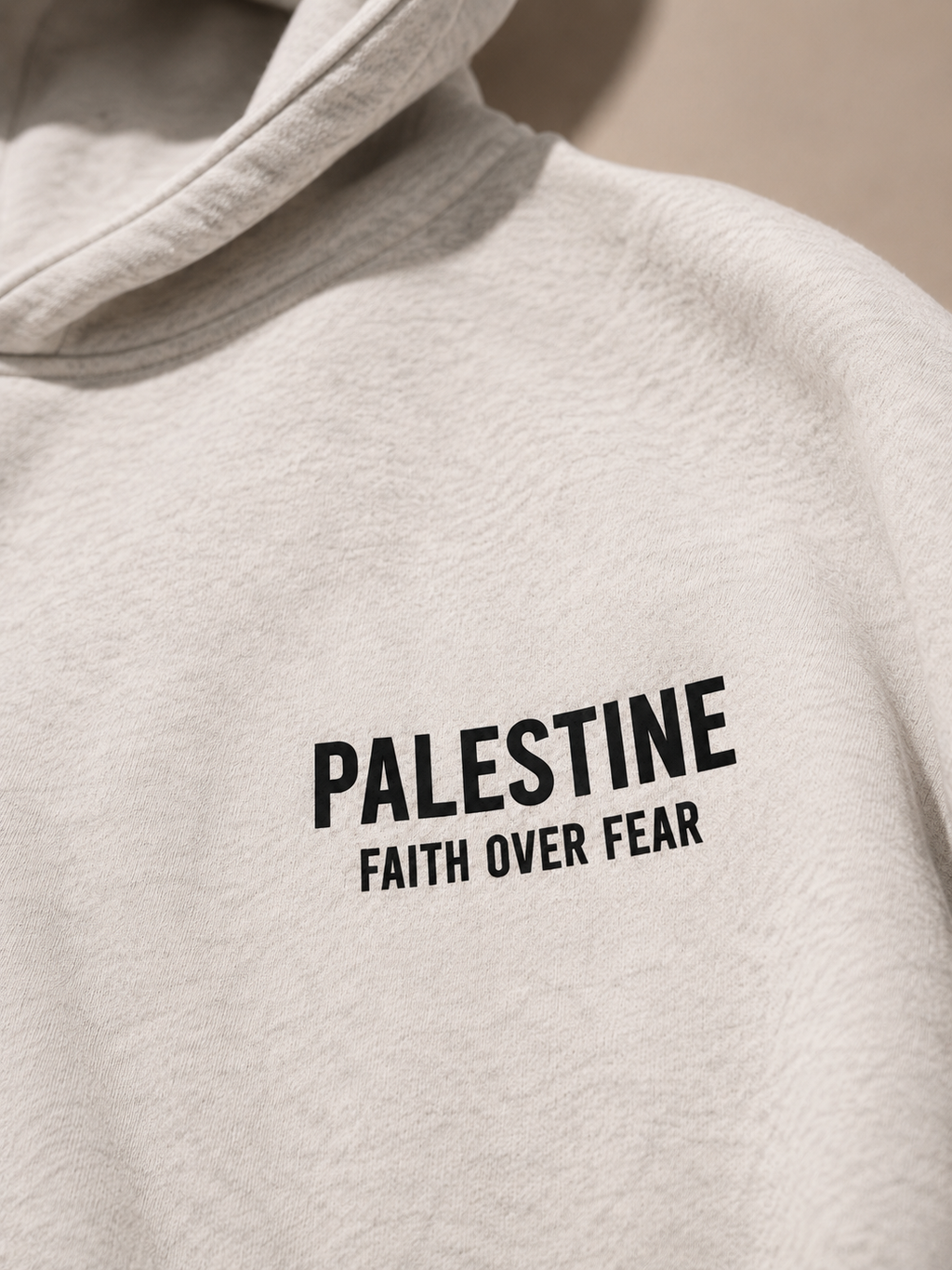 Faith Over Fear Oversized Hoodie