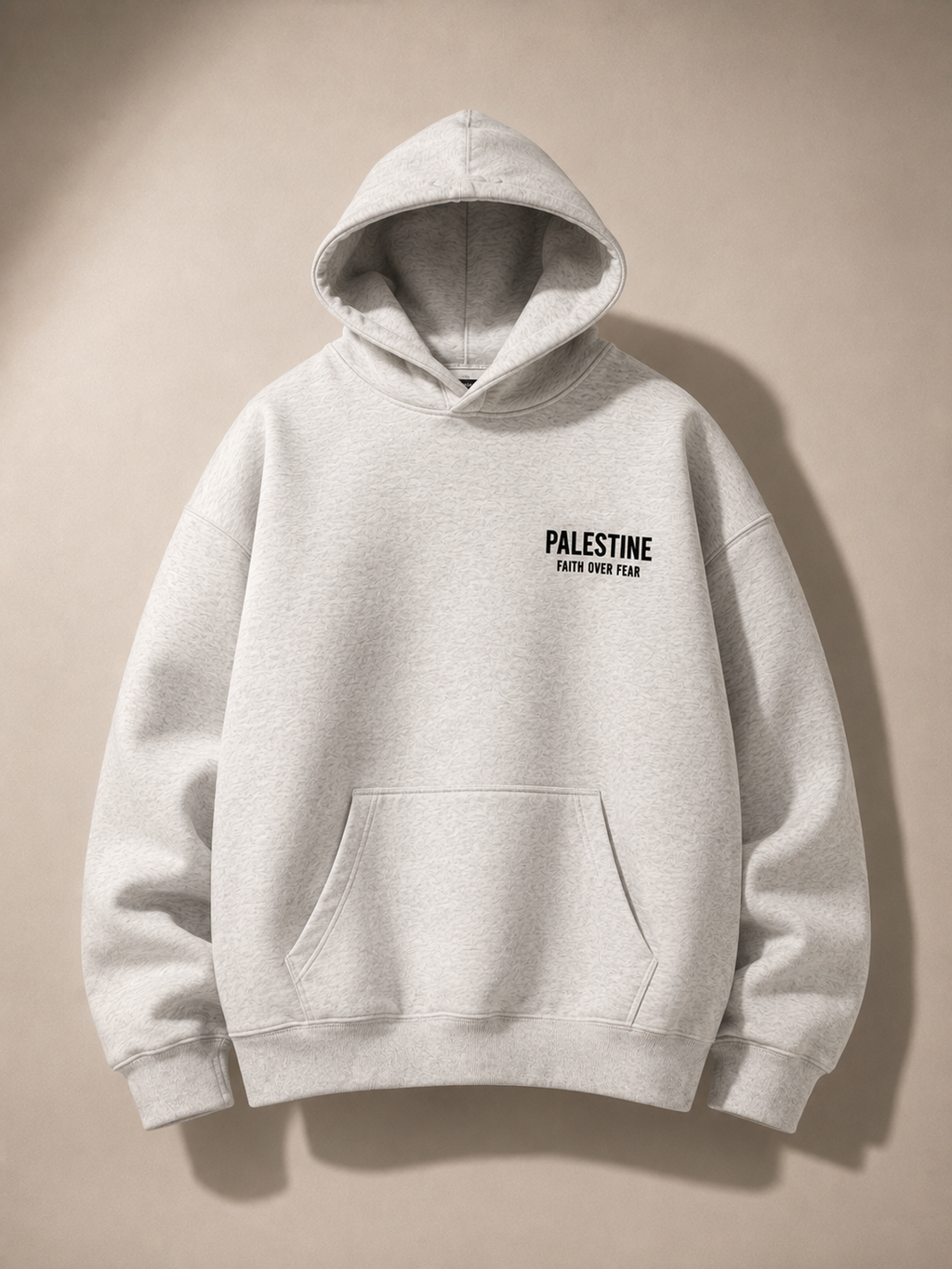 Faith Over Fear Oversized Hoodie